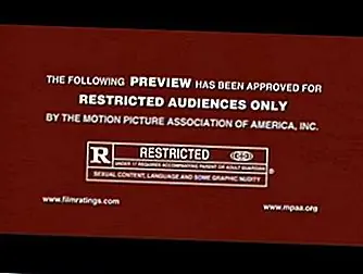 Цвет фона, предшествовавший трейлерам фильмов, на самом деле означает что-то