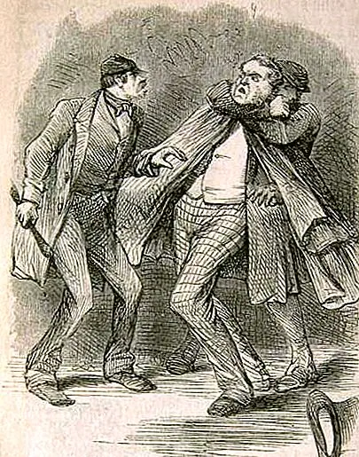 Лондонская Гарротинговая паника середины XIX века