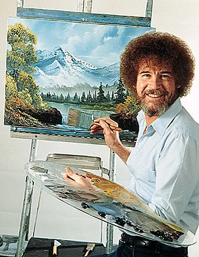 Удивительно загадочная жизнь известного художника Боба Росса