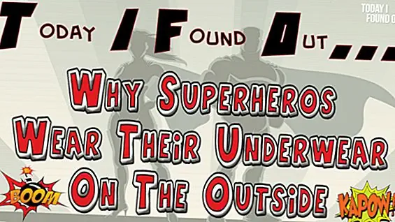 Почему супергерои носят нижнее белье снаружи