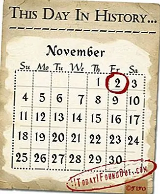 В этот день в истории, 2 ноября …