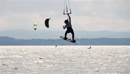 Водные виды спорта на Нойдзидлер-Зее