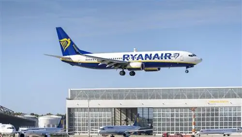 Самолет авиакомпании Ryanair.