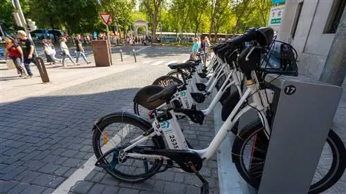 Велосипеды Bicimad из Мадрида