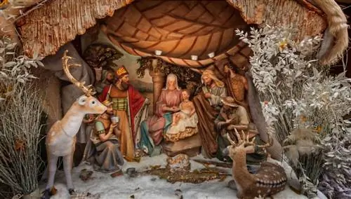 Вертеп (ясли) в Париже