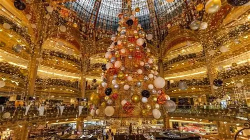 Париж, один из самых красивых городов, который стоит посетить на Рождество