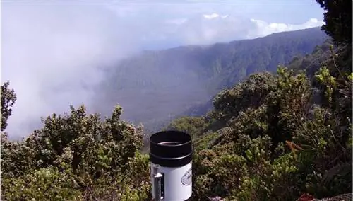 Дождемер в Биг-Бог, Гавайи