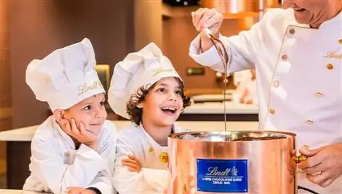 Lindt Home of Chocolate Шоколадная мастерская