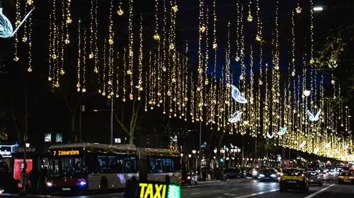 Барселона и Мадрид, испанские направления, которые иностранные туристы предпочитают, чтобы насладиться Рождеством