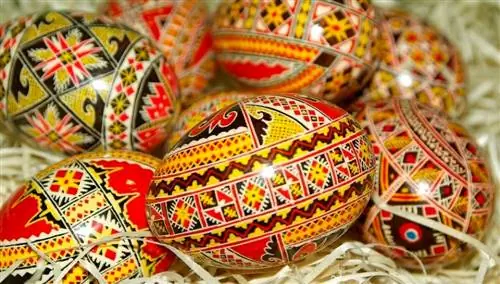 Пасхальные яйца в Румынии. Пасхальные яйца в Румынии.