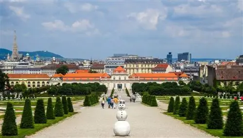 Бельведерские сады