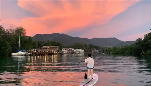 Закат в Чантабури