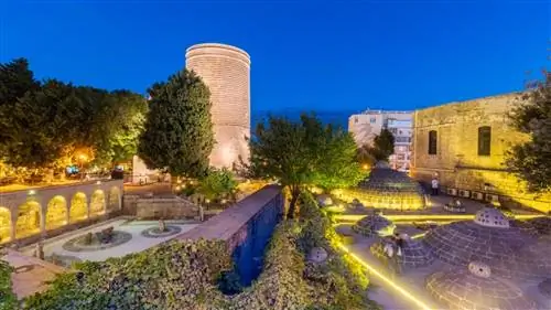 Девичья башня, Баку