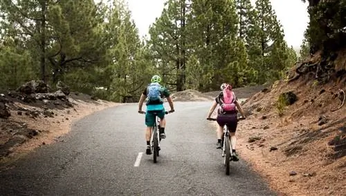 Велосипеды среди сосновых лесов, Ла Пальма