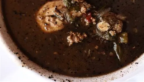 Чимоле, типичное блюдо Белиза.