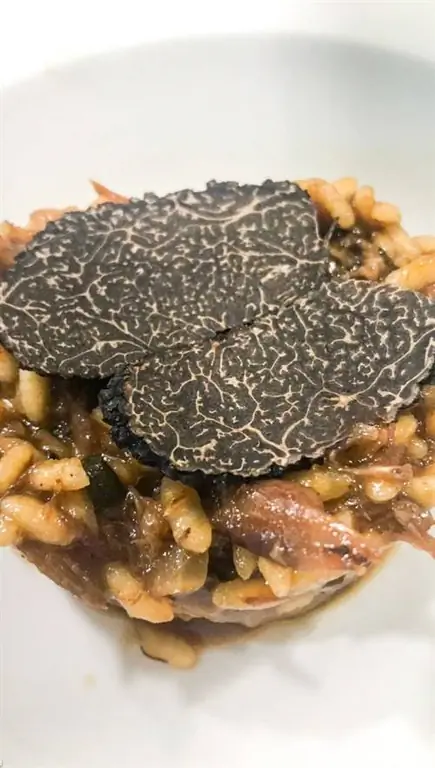 Черный трюфель из Сории в Rstaurante Ronquillo