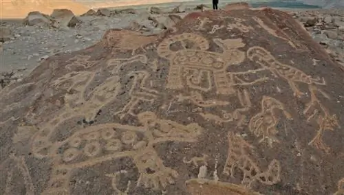 Петроглифы мертвого быка