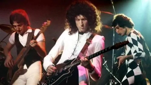 Выступление Queen в 1977 году
