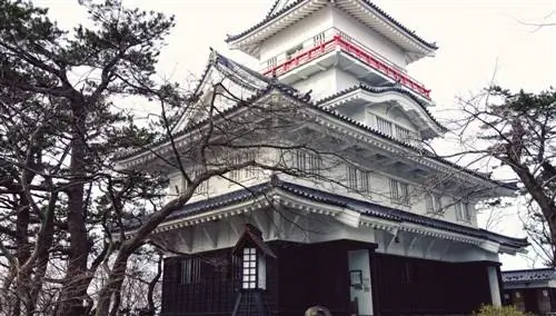 Замок Кубота, парк Сэнсю, Акита, Япония