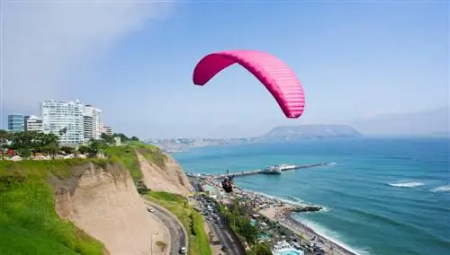 Полеты на параплане в Лиме
