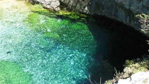 Карстовый апвеллинг Позо Азул