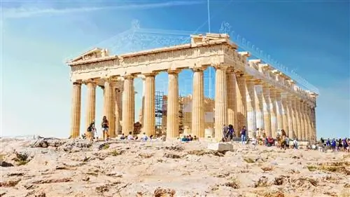 Парфенон в Афинах