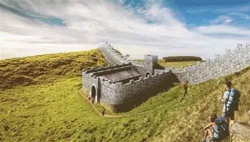 Майлекасл 39 на стене Адриана