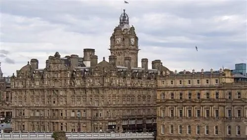 Отель Балморал. Эдинбург