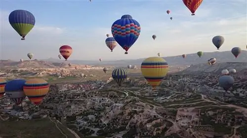 Лучшие места в мире, где можно покататься на воздушном шаре