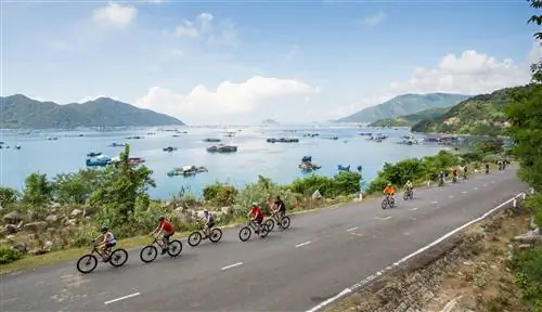 Вьетнам, исход путешествий, езда на велосипеде, велосипедисты