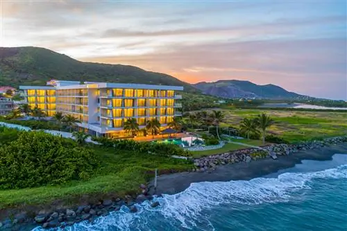 Koi Resort Сент-Китс, Curio Collection by Hilton, независимые курорты Hilton, курорты Сент-Китс, курорты Сент-Китс