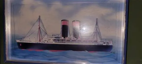 Диорама океанского лайнера