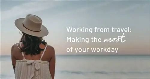 Работа в путешествиях: максимально эффективно используйте свой рабочий день