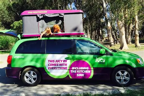 Фургон Jucy Camper Van превращает кемпинг на побережье Калифорнии в легкий ветерок