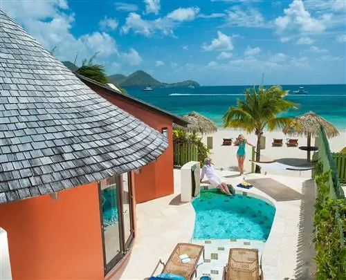 Экзотический рай ждет вас в Sandals Grande St. Lucian