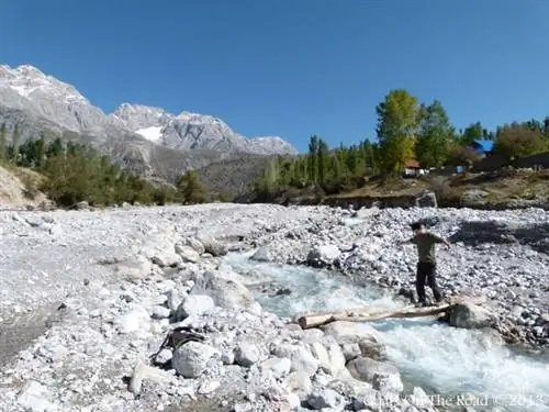 Переправа через реку Арсланбоб