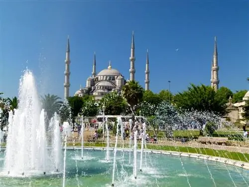 Поездка в Турцию Стамбульская мечеть