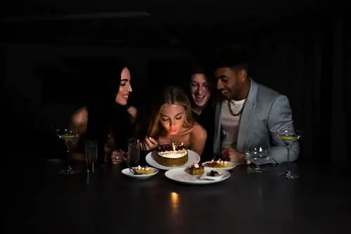 Вечеринка как рок-звезда с запыхавшейся вечеринкой по случаю дня рождения