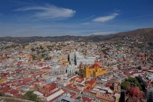 город Гуанахуато в Мексике