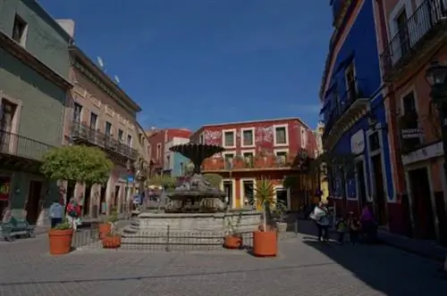 Площадь Баратильо в Гуанахуато