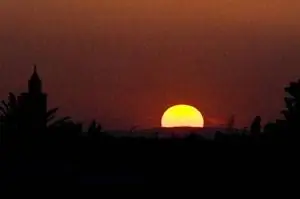 Закат в Сиди-Бу-Саиде