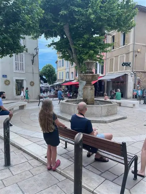 Фонтаны в Кассисе.