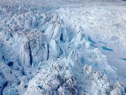 Ледник Якобсхавн с вертолета. Фотографии Памелы Рот.