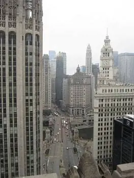 Вид из моей комнаты в Interconti?nental Chicago
