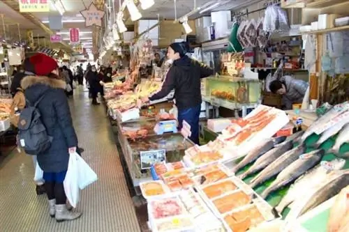 Продавец крабов Хакодатэ