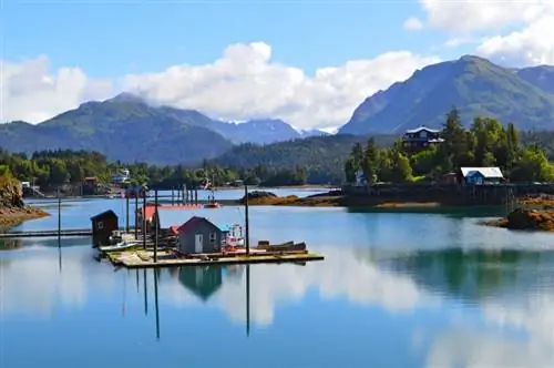Halibut Cove Аляска Риджвуд Уайлдернесс Лодж