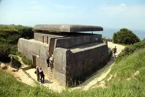 Batteries du Longues, построенные немцами огневые точки на побережье Нормандии. фото Пола Шоула.