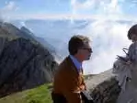 Облачная вершина в Нордкетте.