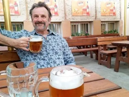 Джон Аллен в Праге.