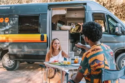 Indie Campers - новая модная европейская компания, заинтересованная в путешествиях на микроавтобусах.